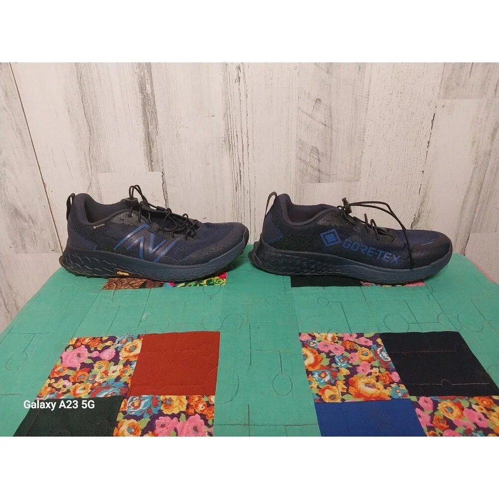 New Balance Fresh Foam X Hierro V7 Gore-Tex Eclipse/Blue Groove/Natural Indigo 8